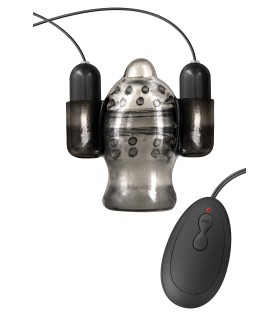 MASTURBADOR PENE C/ DOBLE VIBRACIÓN