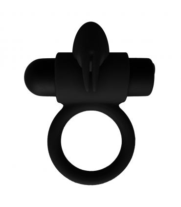 E9 BLACK RECHARGEABLE VIBRATING RING