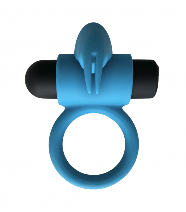 ANNEAU VIBRATEUR E9 BLEU RECHARGEABLE