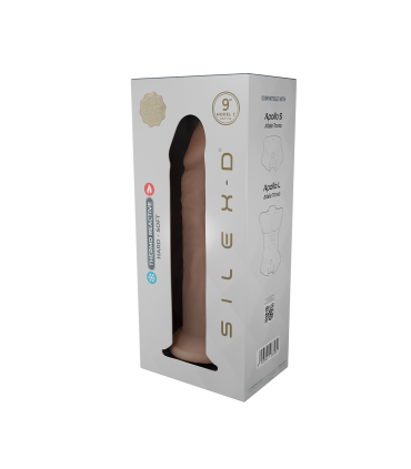 SILEXD REALISTIC LIQUID SILICONE DILDO 9"