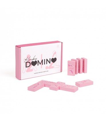 ENSEMBLE DE DOMINOS EN BOIS KINKY (ES/EN/DE/FR/NL/PT/IT/PL)