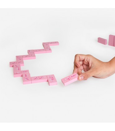 ENSEMBLE DE DOMINOS EN BOIS KINKY (ES/EN/DE/FR/NL/PT/IT/PL)