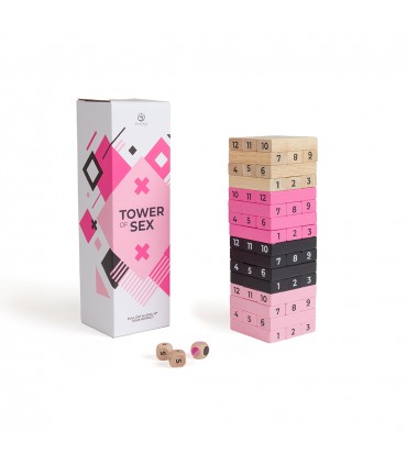 JUEGO DE MADERA TOWER OF SEX (ES/EN/DE/FR/NL/PT/IT/PL)