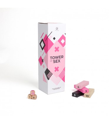 JUEGO DE MADERA TOWER OF SEX (ES/EN/DE/FR/NL/PT/IT/PL)