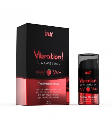 VIBRADOR LÍQUIDO INTT FRESA 15 ML