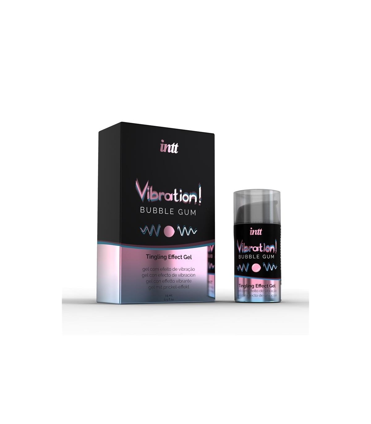 VIBRADOR LÍQUIDO INTT CHICLE 15 ML