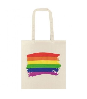 BOLSO ALGODON BANDERA ARCOIRIS