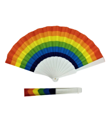 BANDIERA ARCOBALENO IN PLASTICA