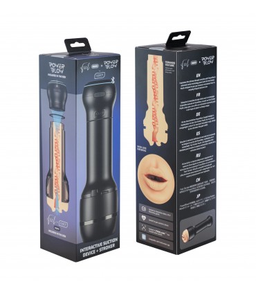 POWERBLOW + FEEL MOUTH STROKER COMBO SET