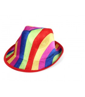 SOMBRERO BANDERA ARCOIRIS