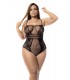 MOD. 1103X FISHNET BODYSUIT BLACK OSX