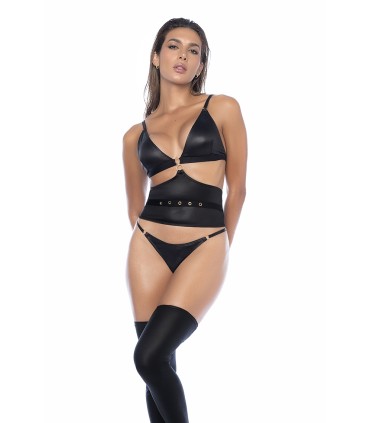 MOD. 2797 Dreiteiliges Set Schwarz L/XL