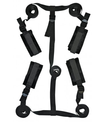BED BONDAGE RESTRAINT KIT