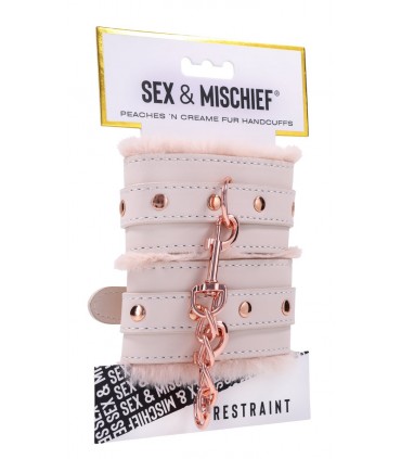 PEACHES 'N CREAME PELZHANDSCHELLEN