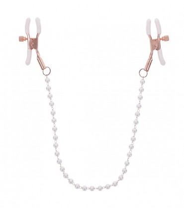 PEACHES N CREAME PEARL NIPPLE CLAMPS