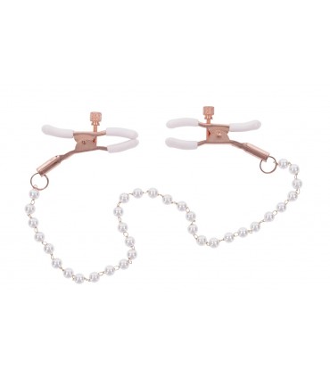 PEACHES N CREAME PEARL NIPPLE CLAMPS