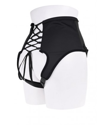 HIGH WAISTED CORSET STRAP ON