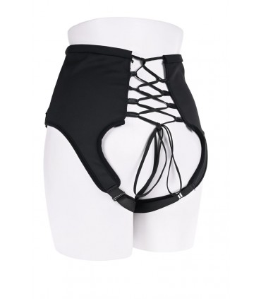 HIGH WAISTED CORSET STRAP ON