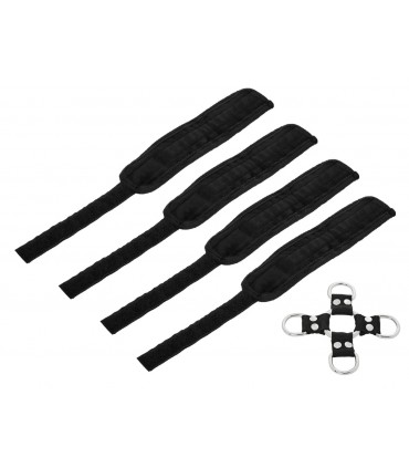 5 PIECE HOG TIE & CUFF SET