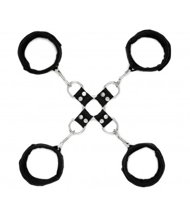 5 PIECE HOG TIE & CUFF SET