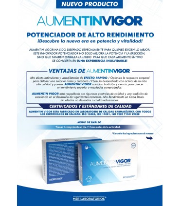 AUMENTIN VIGOR 16 CÁPSULAS