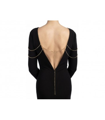 JULIE SILVER BACK NECKLACE