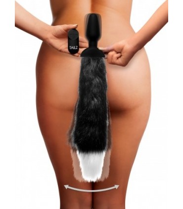 COLA PLUG ROTADOR/VIBRADOR USB ZORRO CON MANDO