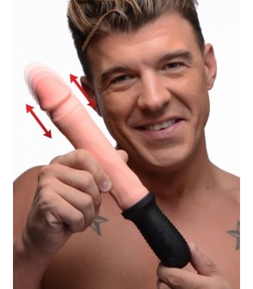 VIBRATORE USB IN SILICONE PER CARNE - GIRANTE 29"20 CM