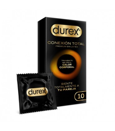 DUREX TOTAL CONNECTION SANS LATEX ULTRA-MINCE 10 UNITÉS