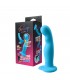 VIBRATING SILICONE DILDO "LOVELY" W/ REMOTE CONTROL