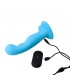 VIBRATING SILICONE DILDO "LOVELY" W/ REMOTE CONTROL