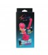 VIBRATING SILICONE DILDO "PINKY" W/ REMOTE CONTROL