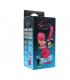 VIBRATING SILICONE DILDO "PINKY" W/ REMOTE CONTROL