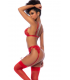 MOD. 8893 SET TRE PEZZI ROSSO L/XL