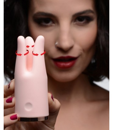 ROTADOR ESTIMULADOR DE CLÍTORIS TWIRL USB ROSA