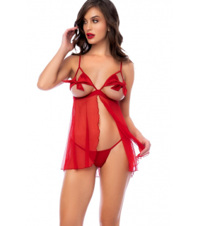 MOD. 7561 BABYDOLL ROSSO S/M