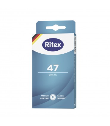PRESERVATIVI RITEX 47 MM 8 UNITÀ