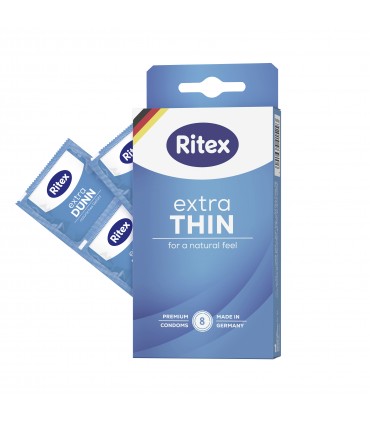 RITEX PRESERVATIVOS EXTRA THIN 8 UDS
