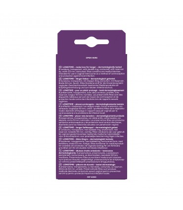 PRESERVATIVI RITEX LONG TIME 8 UNITÀ