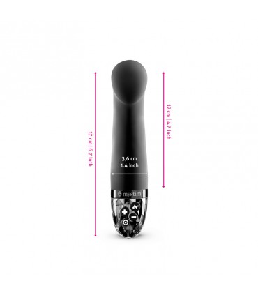 MYSTIM RIGHT ON RON ESTIMVIBRATEUR NOIR