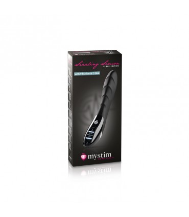 MYSTIM SIZZLING SIMON ESTIM VIBRATOR BLACK EDITION