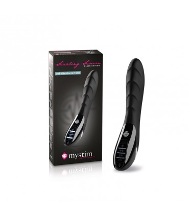 MYSTIM SIZZLING SIMON ESTIM VIBRATOR BLACK EDITION