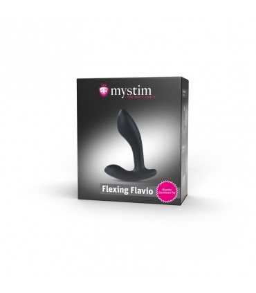 MYSTIM FLEXING FLAVIO - WITH E-STIM - BLACK