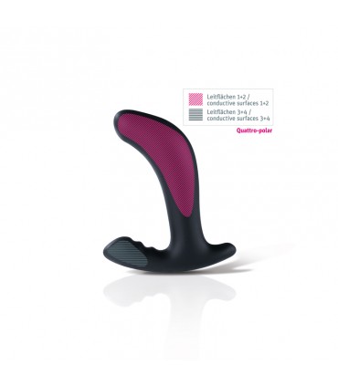 MYSTIM TWISTING TOM - WITH E-STIM - BLACK