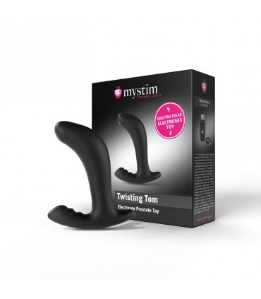 MYSTIM TWISTING TOM - WITH E-STIM - BLACK