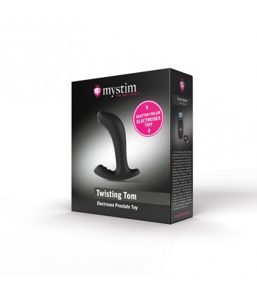 MYSTIM TWISTING TOM - WITH E-STIM - BLACK