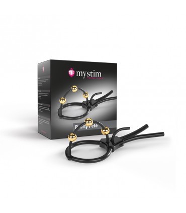 MYSTIM PEARLY PETE - CINTURINO CORONA CON PALLINE DORATE