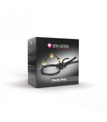 MYSTIM PEARLY PETE - CINTURINO CORONA CON PALLINE DORATE