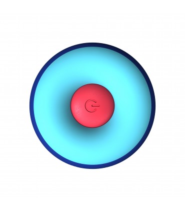 PLUG VIBRADOR C/ MANDO PLUGY AZUL