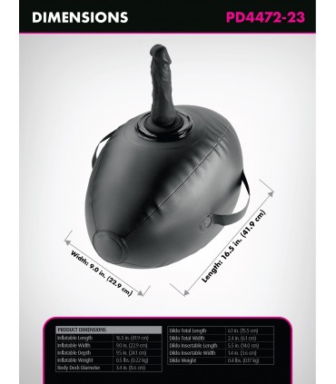 BODY DOCK AUFBLASBARER LIEBESBALL